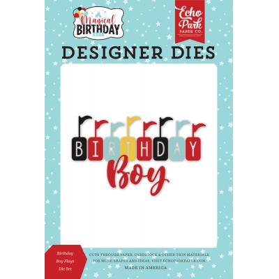 Echo Park Magical Birthday Boy Die Set - Flags